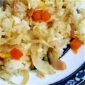 1072gou's cooksnap of when they made ピラフ風ベーコンライス.