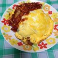 まりめろ023's cooksnap of when they made とろとろクリームチーズオムライス.