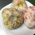 そらおのえくぼ's cooksnap of when they made たくあんおかかおにぎり.