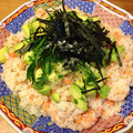 ちゃんこいぬ's cooksnap of when they made 塩鮭とアボガドのちらし寿司.