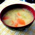 クク卵♪'s cooksnap of when they made 牛乳を？！の味噌汁.