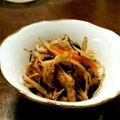 トリノオリンピック☆'s cooksnap of when they made 豚肉入り♪具だくさんな☆おかずひじき☆.