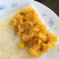 ★moーmo★'s cooksnap of when they made かぼちゃの煮物で☆２つのトースト.