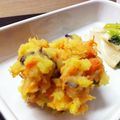 あたむ❤189's cooksnap of when they made さつまいもと人参のオリーブオイルマッシュ.