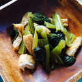 emumihq's cooksnap of when they made 小松菜と油揚げの煮浸し.