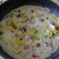 ｺｱﾗ's cooksnap of when they made 白菜と✿ウインナーの✿中華風✿ミルク煮.