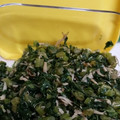 だんごおかあさん's cooksnap of when they made ちりめんじゃこと大根菜の醤油炒め.