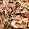 chacha_may's cooksnap of when they made 牛肉とごぼうコンニャクの炒り煮.