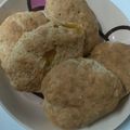 ゆりら06's cooksnap of when they made 材料2つだけ♪　お手軽柿パン.