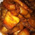 ちえちゃーーん's cooksnap of when they made 簡単☆炊飯器で豚角煮★大根入り.