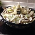 ハルヒまま's cooksnap of when they made 〇妖怪〇ウィスパー大根おろしアート.