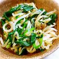 ICCHIE31's cooksnap of when they made モヤシとニラのおかか炒め.