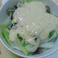 もちはだちゃん's cooksnap of when they made はなびし草のうるいの梅マヨソース.