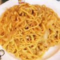 ぱんだ170071's cooksnap of when they made 「マルちゃん正麺」で和風焼きラーメン♪.