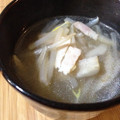 あめむし's cooksnap of when they made シャキシャキ☆ごぼうともやしのスープ.