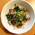 Ray✾'s cooksnap of when they made 牛しゃぶとホウレン草のゴマ和え☆.