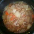 キャラメグ♪'s cooksnap of when they made 簡単☆豚と蒟蒻のほっこり味噌煮.