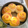 miyumiyu510's cooksnap of when they made お正月の残り物で♪栗きんとんパン.