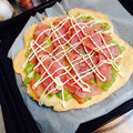 Ayakita。's cooksnap of when they made 簡単！HMで作るピザ.