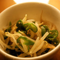 BiwacoJune's cooksnap of when they made 簡単!!もやしとピーマンのナムル★.