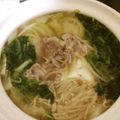 indiansun's cooksnap of when they made ダシダ鍋～～～♪.