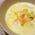 pumira＊'s cooksnap of when they made 簡単!かぼちゃとキャベツのミルクスープ.