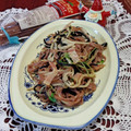☆むさし☆'s cooksnap of when they made 長ひじきとエノキのひょろりんパスタ.