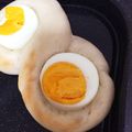 ４番目's cooksnap of when they made 茹でたまごパンの成形.