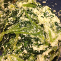 yuigoma's cooksnap of when they made すぐ出来るほうれん草の生姜おひたし白和え.