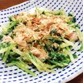 YUKIKI☆'s cooksnap of when they made 水菜とシーチキンの簡単マヨサラダ.