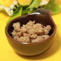 ぽっぽぺぺ's cooksnap of when they made 簡単！レンジで鶏そぼろ.
