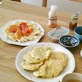Asukalala's cooksnap of when they made おひとり様☆簡単ヘルシー豆腐パンケーキ.