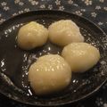 スタイリッシュママ's cooksnap of when they made ゆずれもん風味のチーズ入りみたらし団子.