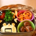 ＊taiyou＊'s cooksnap of when they made 妖怪ウォッチ ロボニャン キャラ弁 ♡.
