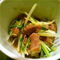 もものはちみつ's cooksnap of when they made 簡単彼おつまみ☆砂肝のポン酢柚子胡椒炒め.