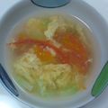kira★★'s cooksnap of when they made トマトとブロッコリーと卵のスープ.