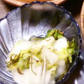 mayumiyumi's cooksnap of when they made 白菜の簡単漬け物.