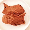 ムックメル's cooksnap of when they made ビタントニオで「ホワイトチョコタイヤキ」.