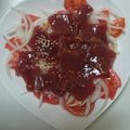 mirindarin's cooksnap of when they made かつおのお刺身のアジアン風サラダ.