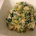 サラミ's cooksnap of when they made とうもろこしと小松菜の白和え.