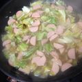 dapui's cooksnap of when they made 魚肉ソーセージとキャベツのスープ.