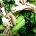 カジサ's cooksnap of when they made まいたけと小松菜のおひたし.