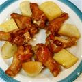 まろん☆'s cooksnap of when they made 簡単☆鶏手羽元とじゃがいものオーブン焼き.