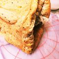 ノビル's cooksnap of when they made ホームベーカリー☆黒ごまサツマイモ食パン.