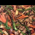 クック785ZBI☆'s cooksnap of when they made 豚肉で青椒肉絲風.