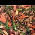 クック785ZBI☆'s cooksnap of when they made 豚肉で青椒肉絲風.