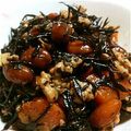 やま☆まゆ's cooksnap of when they made 栄養満点！ お豆入りひじきの煮物♪.