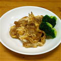 どんがらがっしゃっん's cooksnap of when they made 豚のしょうが焼き卵とじ.