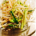 遊音vV's cooksnap of when they made ✩あと一品！もやしときゅうりのナムル✩.