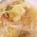 kiyo0120's cooksnap of when they made キャベツが甘い♡和風春雨トロトロスープ.